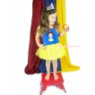 Red Royal Blue Yellow Halter Dress & Princess Snow White LP131